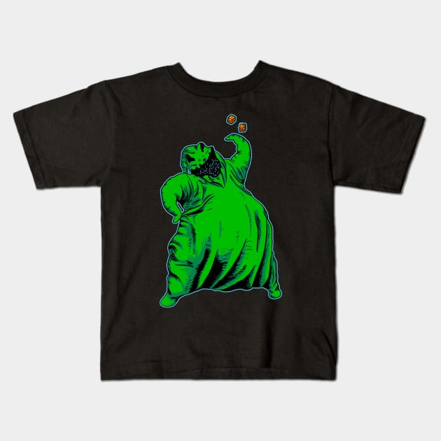 Oogie Boogie Kids T-Shirt by Black Snow Comics